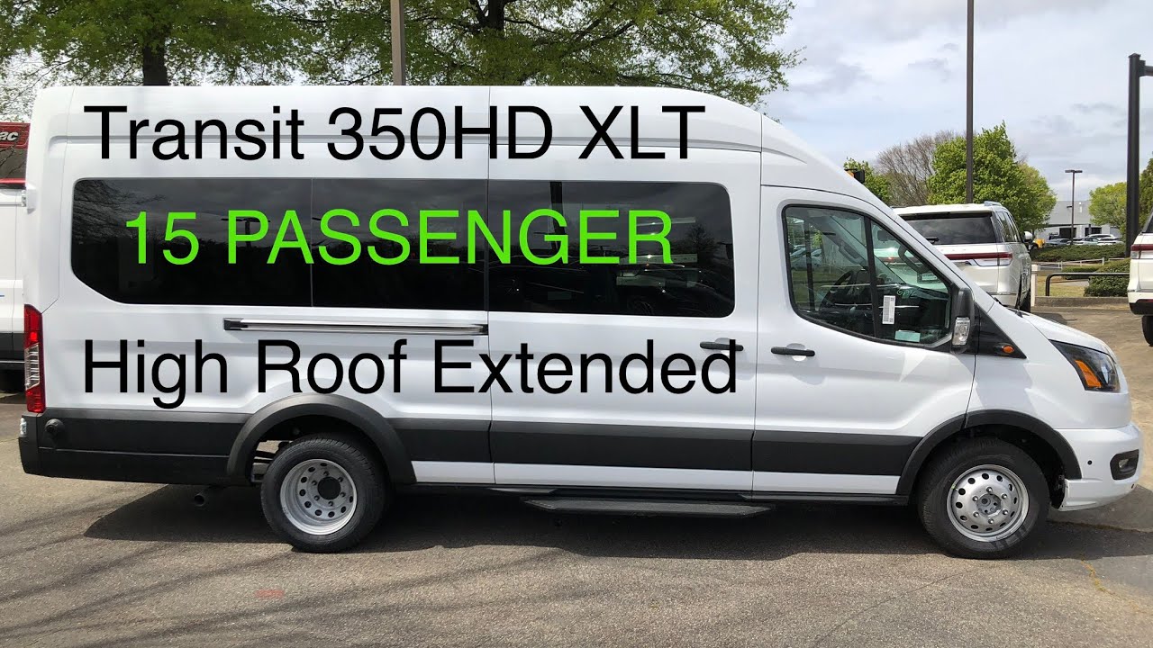 (Продано) НОВИНКА! Ford Transit 350HD XLT 2024 года выпуска, 15-местный, с высокой удлиненной кры...