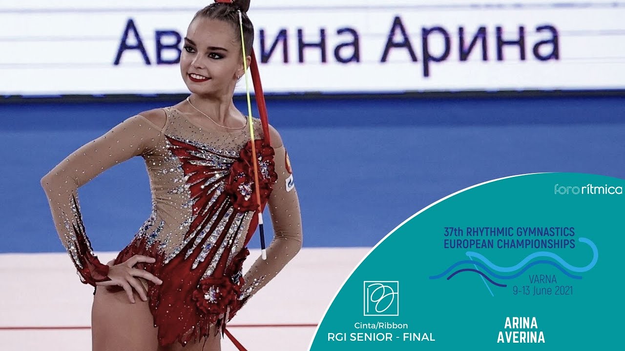 Arina Averina (cinta / ribbon) - Final Individual European Championship Varna 2021
