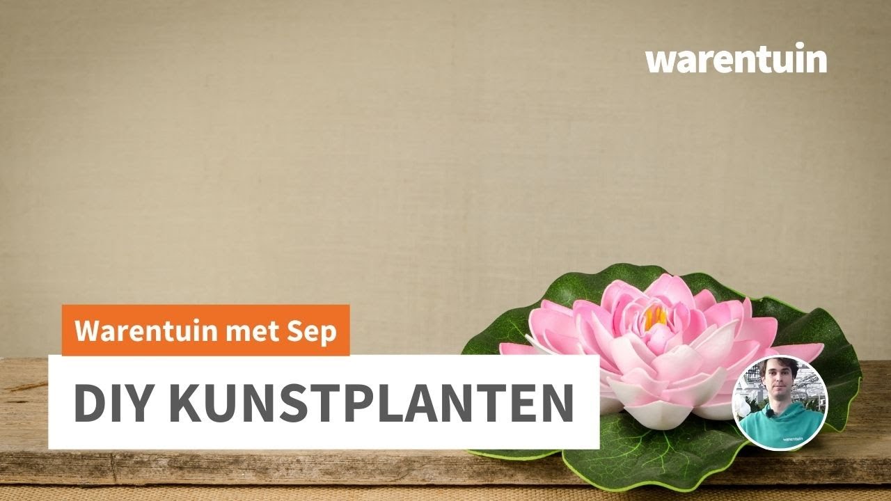 Hoe maak ik een bakje met kunstplanten?