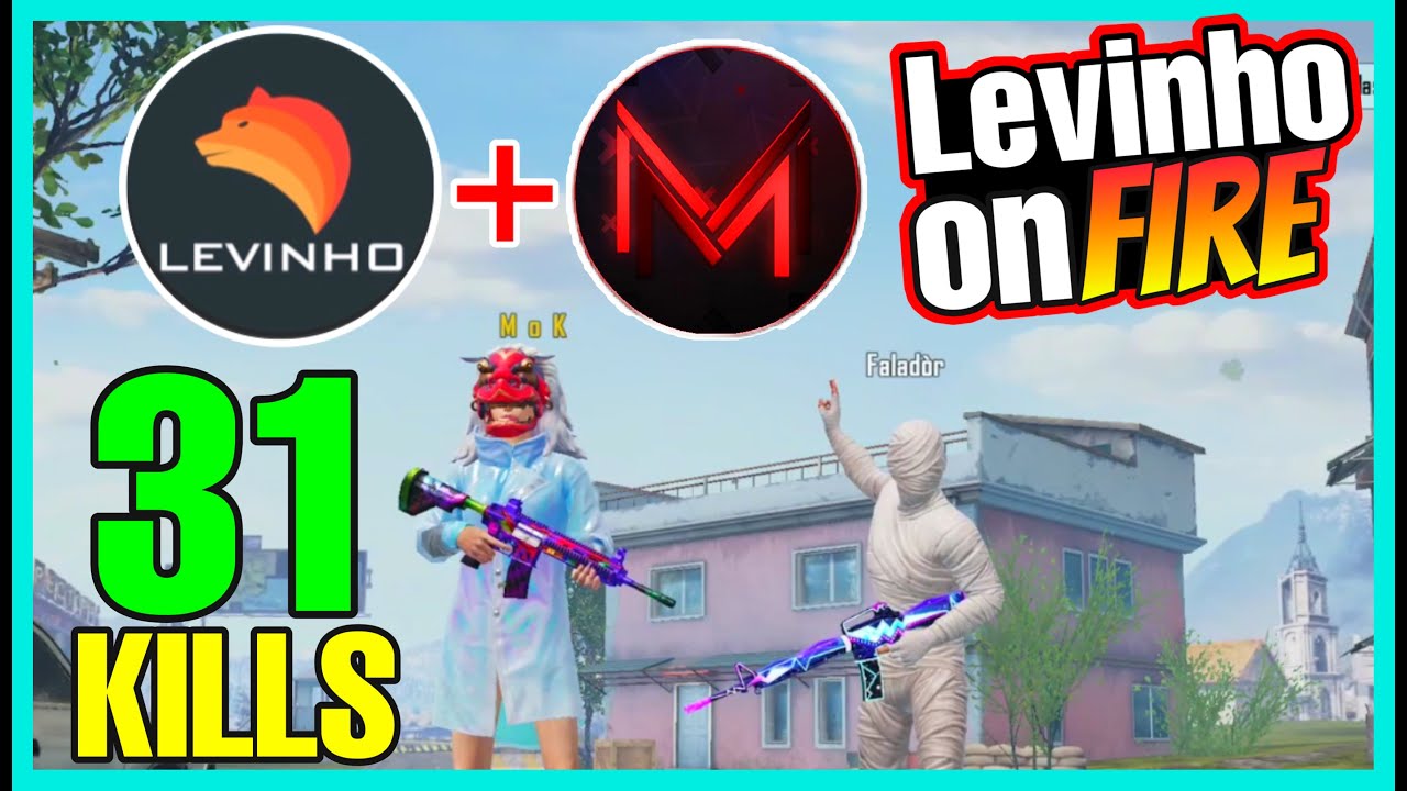 Levinho on Fire🔥 l Ft.MOK l PUBG MOBILE