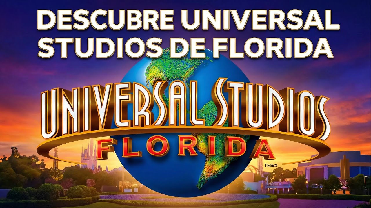 Descubre UNIVERSAL STUDIOS  y  Islands Of Adventure en ORLANDO de FLORIDA