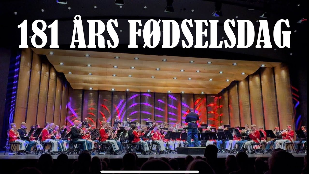 🎺🎉 Tivoli-Gardens 181 års fødselsdagskoncert 🎉🎺