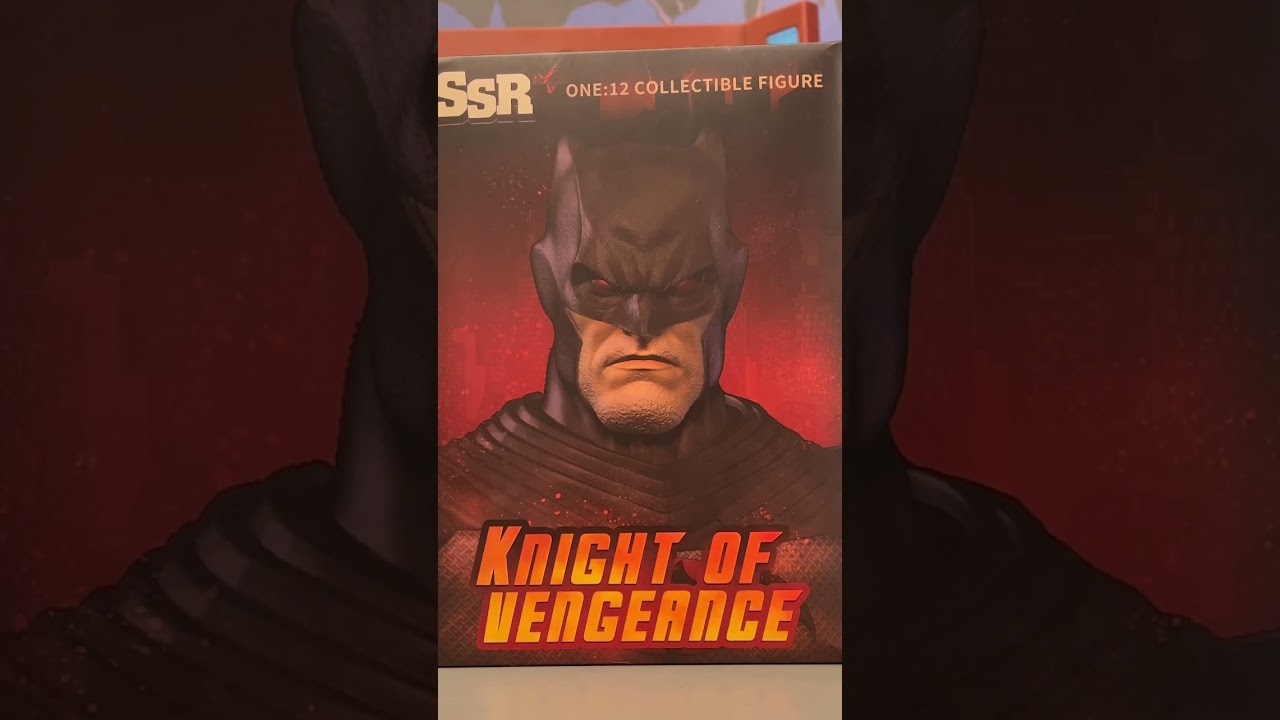 SSR Knight of Vengeance Unlicensed Flashpoint Thomas Wayne Batman Mezco 
