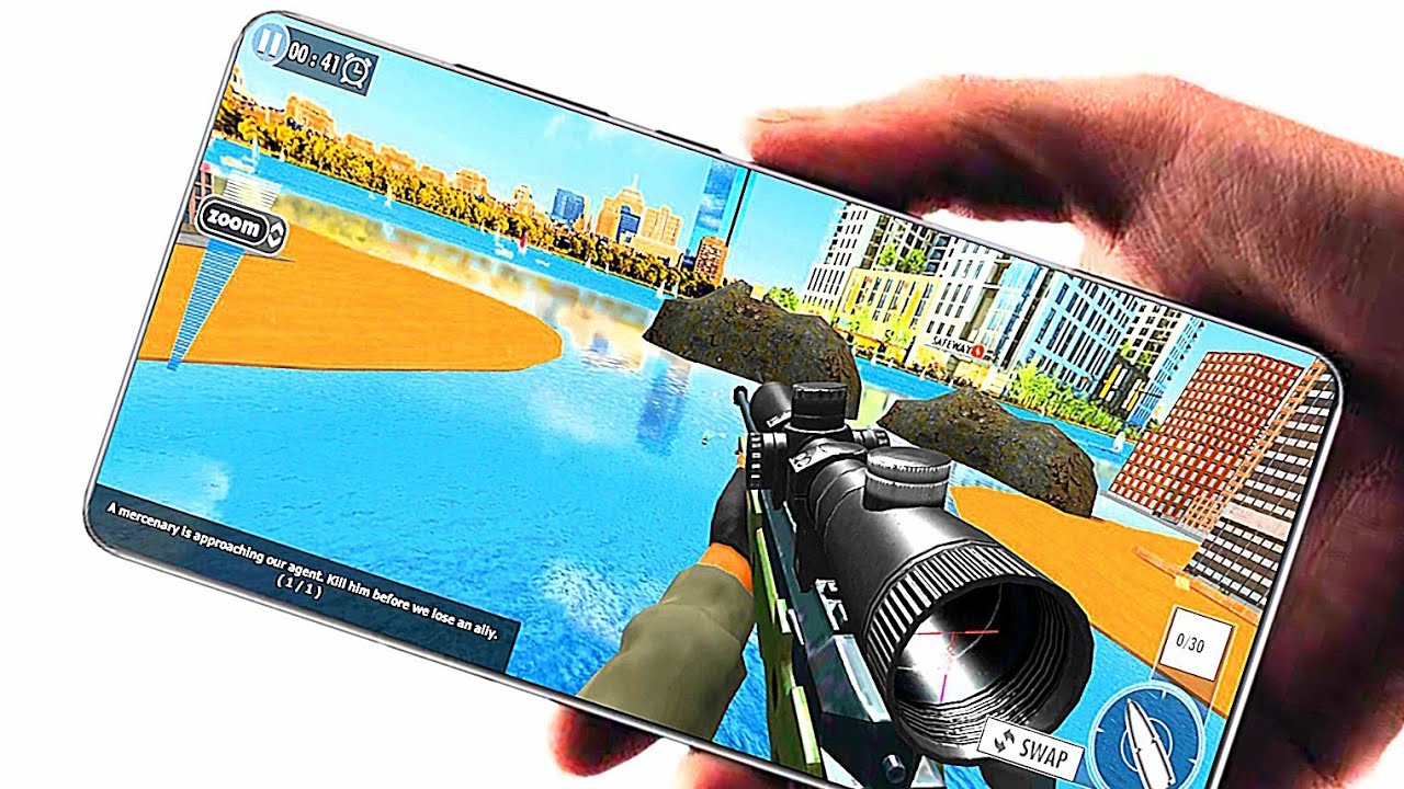 City Sniper Gun Shooter Mission - Ultimate Sniper Action (Export mode) L1to13 #5 👉 ANDROID GAMEPLAY