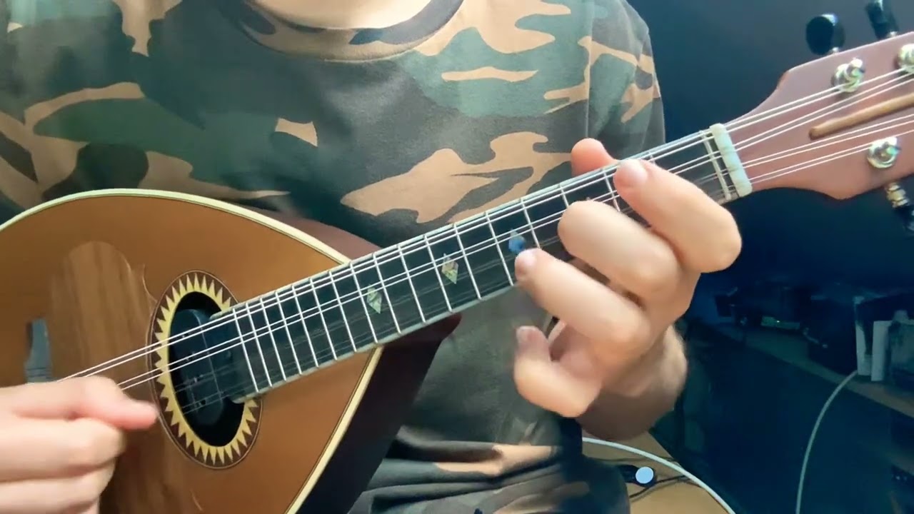Οφου το γιασεμι μου / mandolin / notes / text