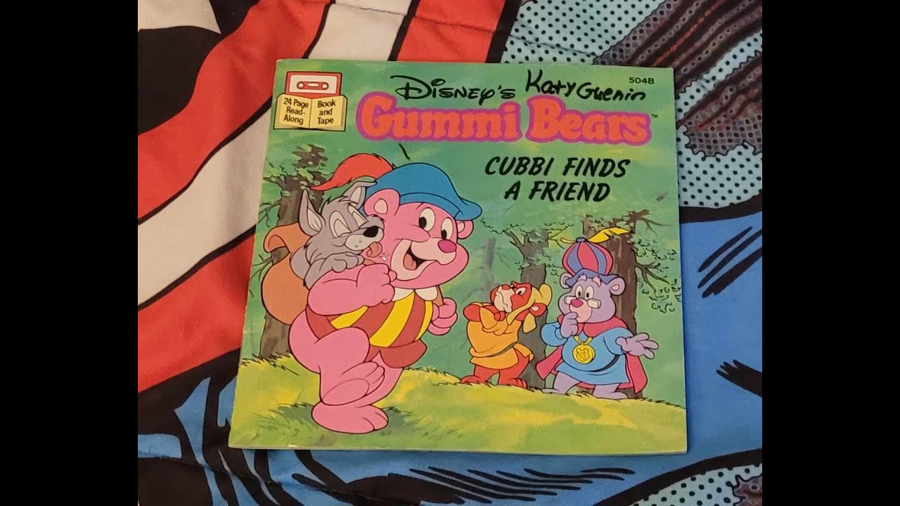 episode 412 Gummi bears cubbi find a friend 1986 book on tape