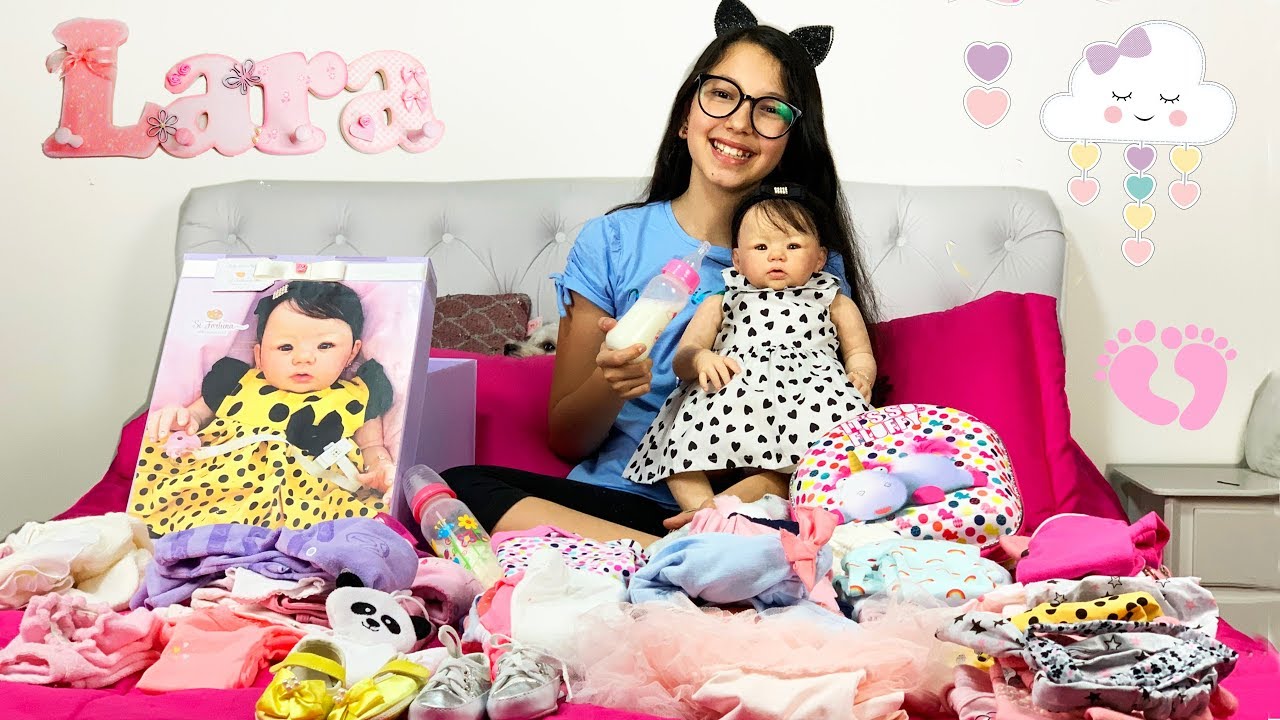 ENXOVAL DA MINHA BEBÊ REBORN LARA | Luluca