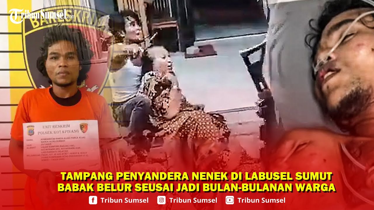 Sosok Penyandera Nenek di Labusel Sumut Saat Ketahuan Mencuri