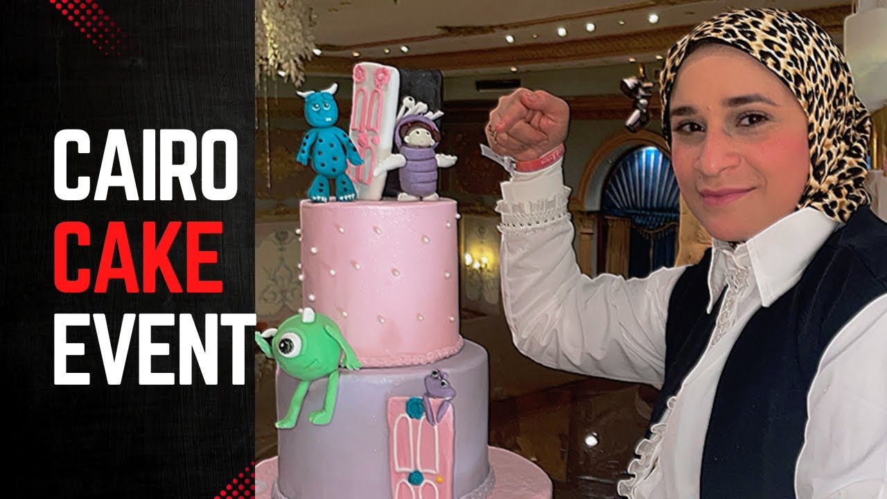 تفاصيل تحضيراتى لمسابقة Cairo cake event 