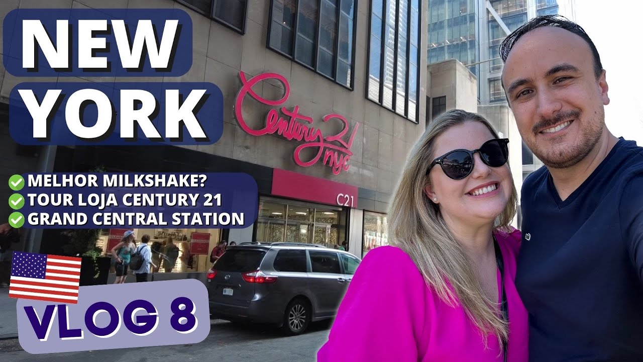 New York: CENTURY 21 ainda vale a pena? | ✅ Encontramos o MELHOR  Milkshake de NY! [VLOG 8]
