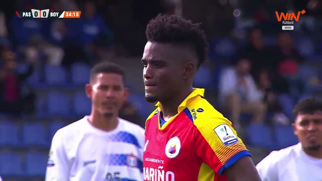 &iexcl;ANDREY ESTUPI&Ntilde;AN ANOTA EL 1-0 PARA DEPORTIVO PASTO ANTE BOYAC&Aacute; CHIC&Oacute; DE PENAL! #LALIGAxWIN 🌋⚽🔥