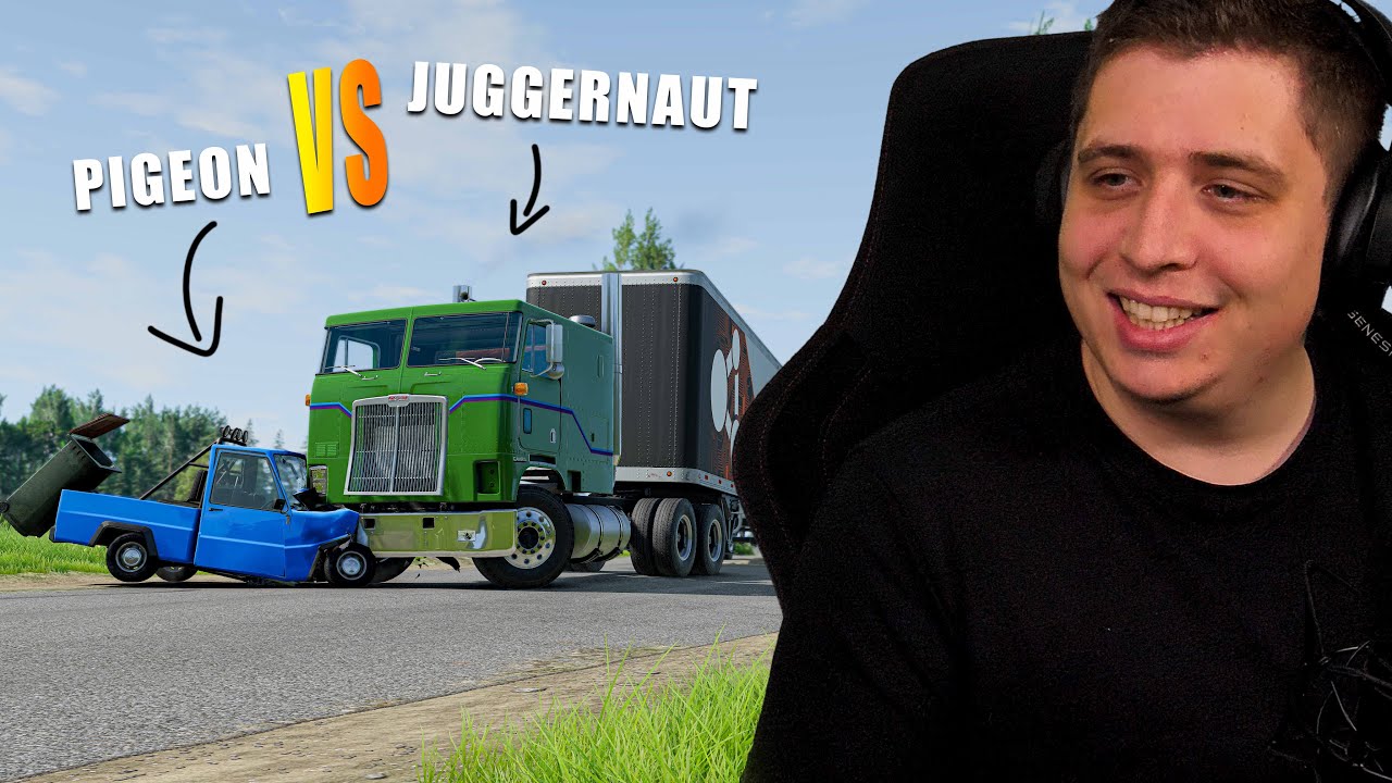 PIGEON A KAMION ELLEN!!!💥BeamNG Barmai #104
