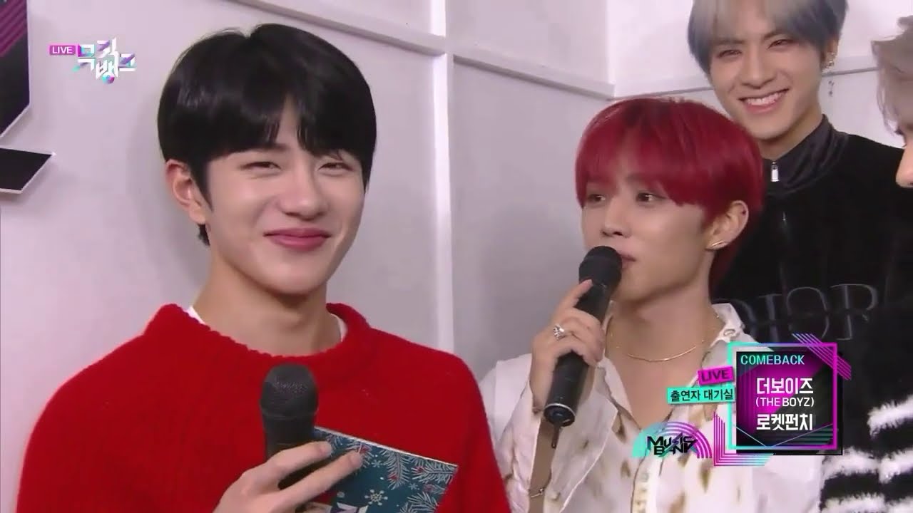 The Boyz and Golden Child interaction