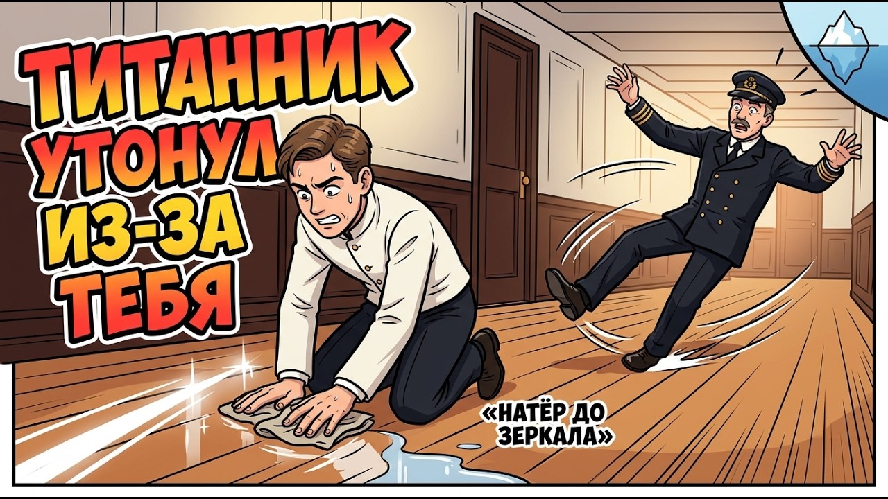 ТАТИНИК УТОНУЛ ИЗ-ЗА ТЕБЯ, ТЫ СТЮАРД (И ЭТО ВСЯ ТВОЯ ЖИЗНЬ)