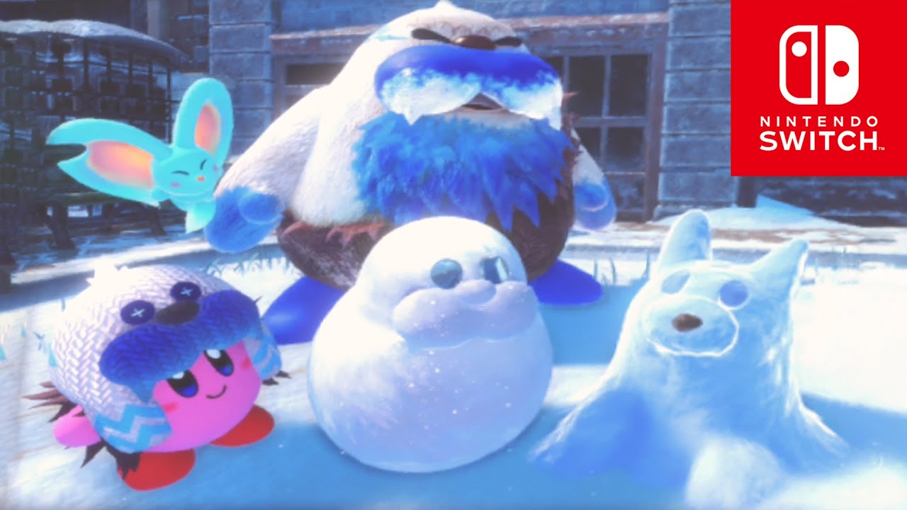 Kirby And The Forgotten Land: 100% Walkthrough | Winter Horns [No Commentary]
