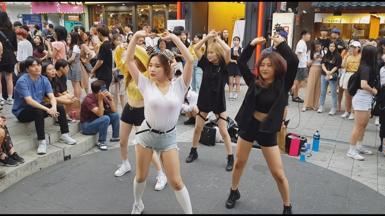 20190707 홍대 오늘은 고양이 댄스팀 디엠(DIEM)버스킹 03 - SISTAR (씨스타) - SHAKE IT