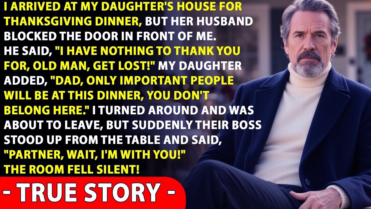 “Get Out!” My SIL Said When I Arrived For The Holiday Dinner, But Then His Boss Revealed The Truth!