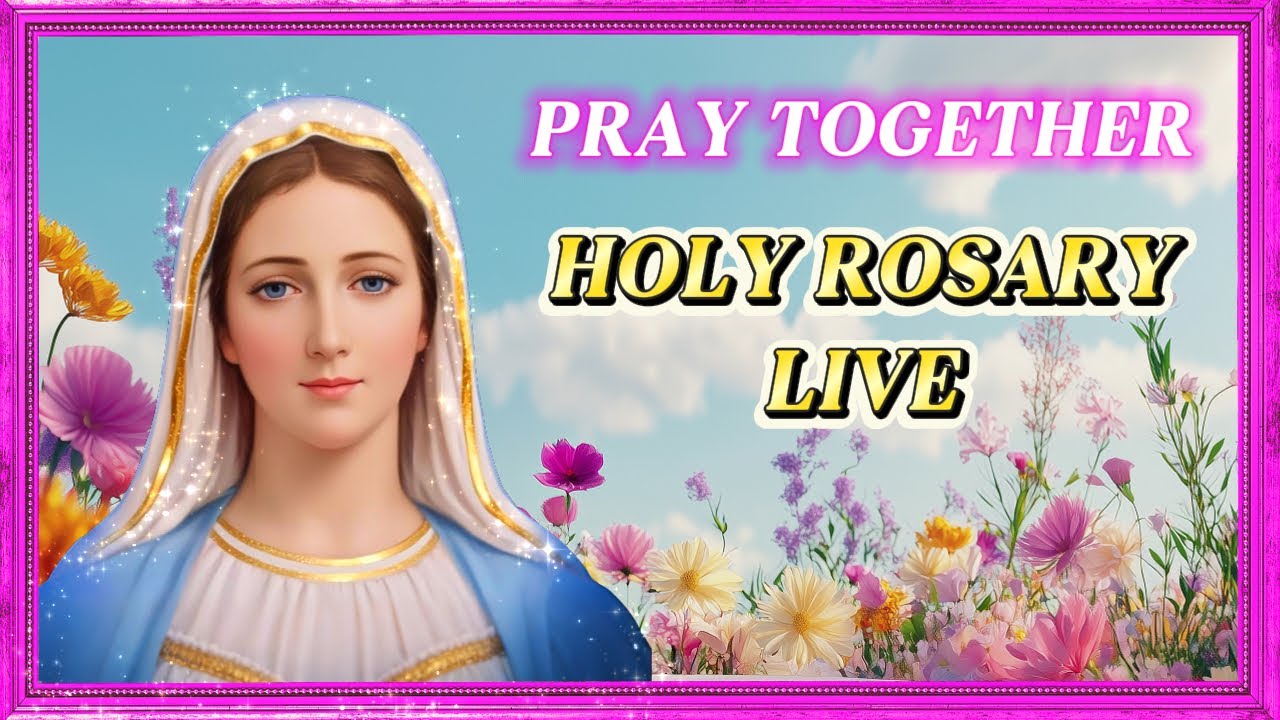 Live Holy Rosary | We Pray Together, 25 February, Evening | Glorious Mysteries
