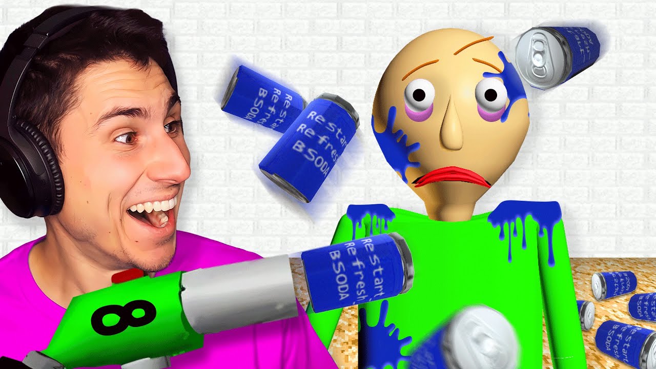 Baldi's Basics With UNLIMITED BSODA!