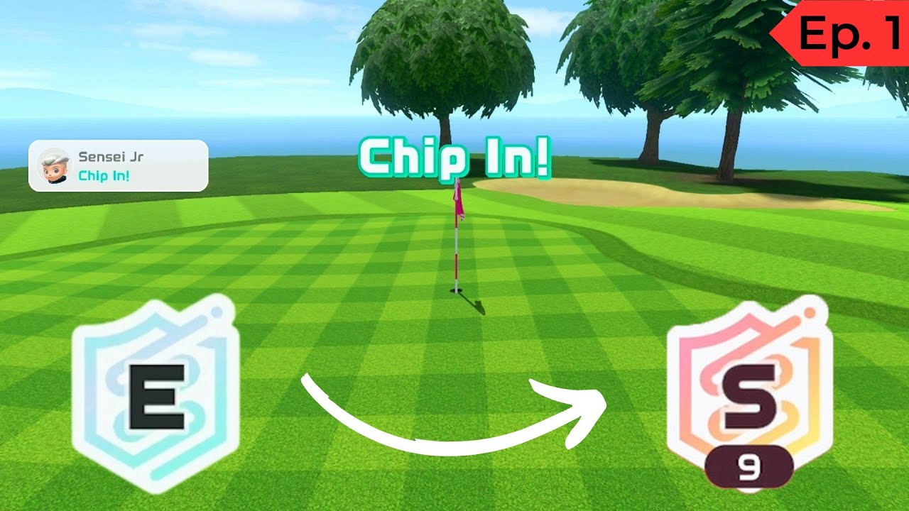 Going From E To S Rank Undefeated In Switch Sports Golf...
