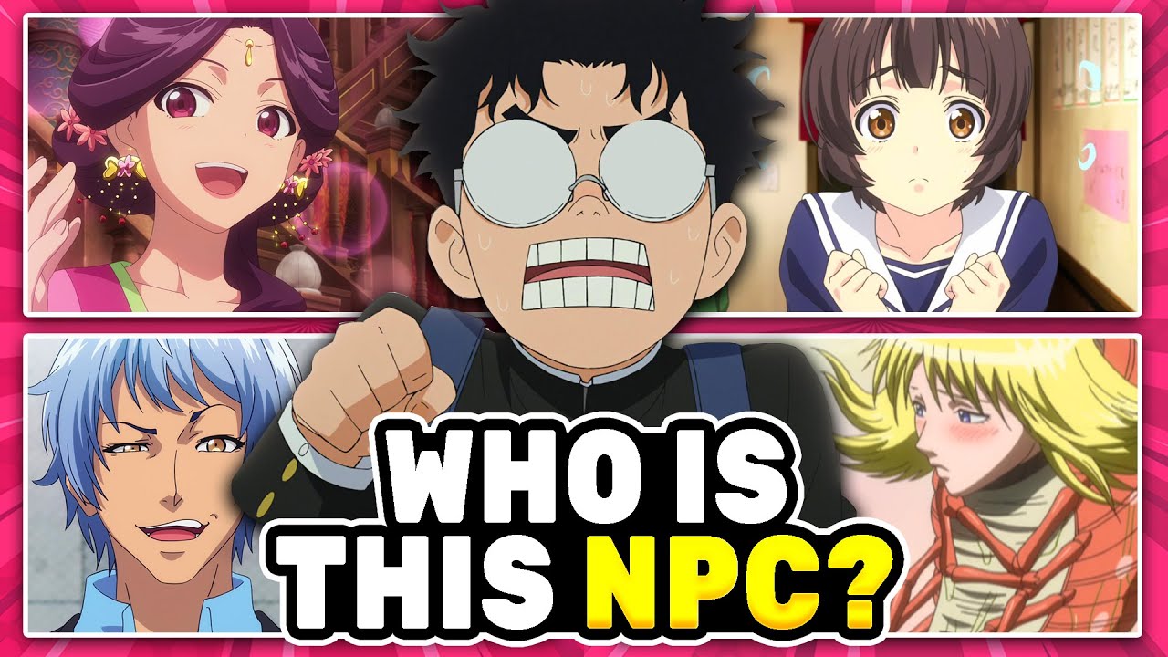 Can You Guess the Anime from a RANDOM NPC?! 😱 | Anime Quiz