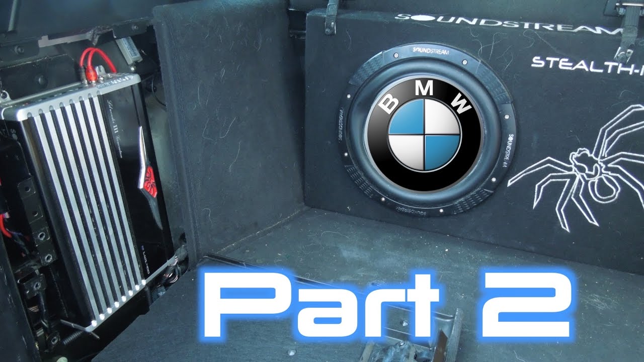 Установка байпаса усилителя и усилителя сабвуфера для BMW X5! | Часть 2/5