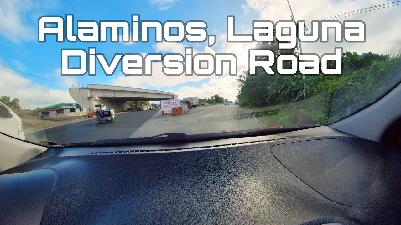 Alaminos, Laguna Diversion Road