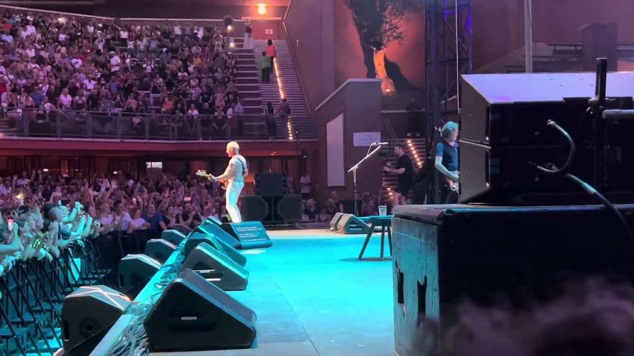 Sting live in Roma Parco della Musica 14.07.2023. Message in a bottle