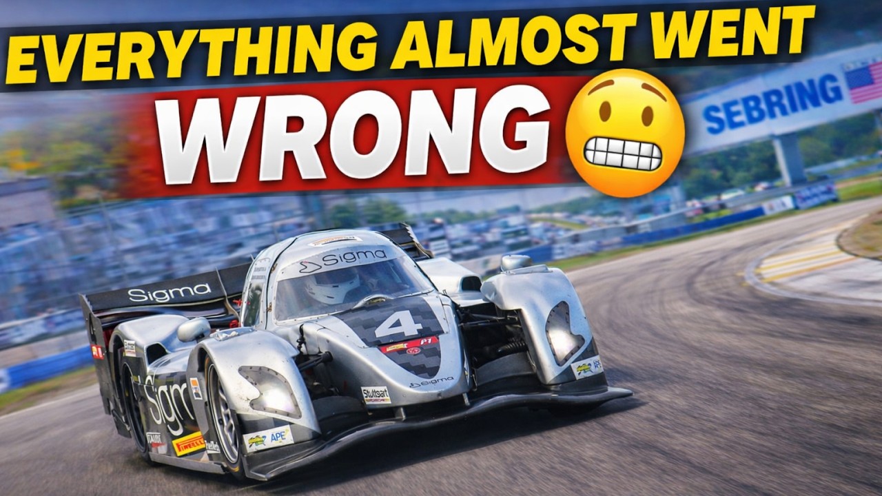 Everyone Survived This First Lap… Somehow 😬 | Sebring P2 AMS2