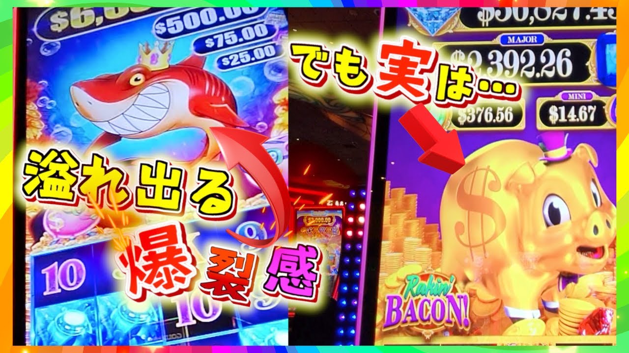 溢れ出る爆裂機感！謎のサメカジノ スロットのゲーム性が最高すぎた