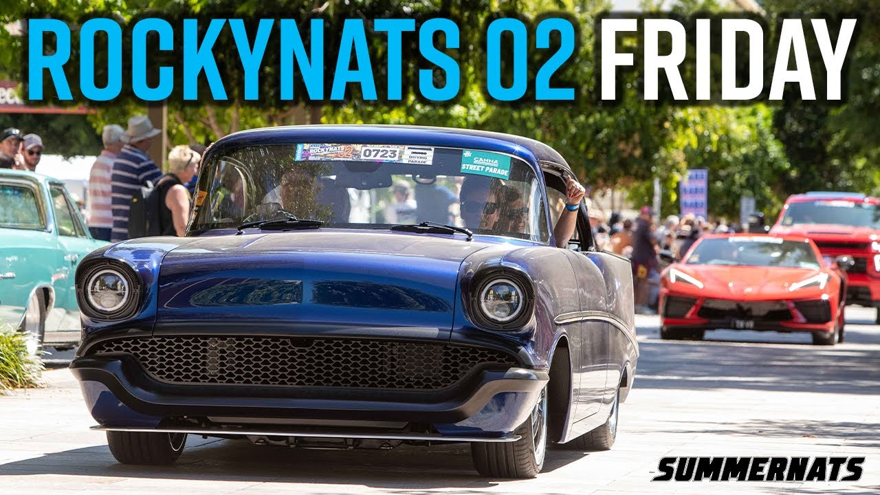 ROCKYNATS 02 FRIDAY - Street Parade, Unveils, Burnouts & MORE