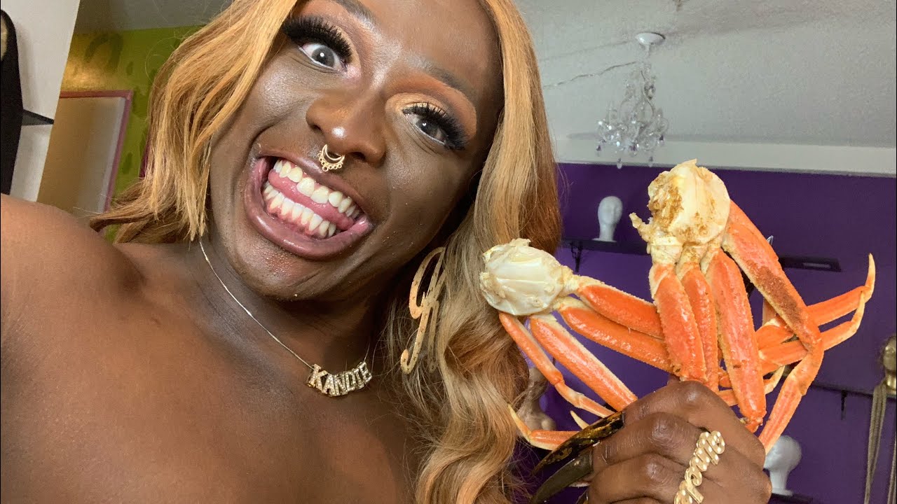 3LB Crab Leg Seafood Mukbang #MukbangMonday