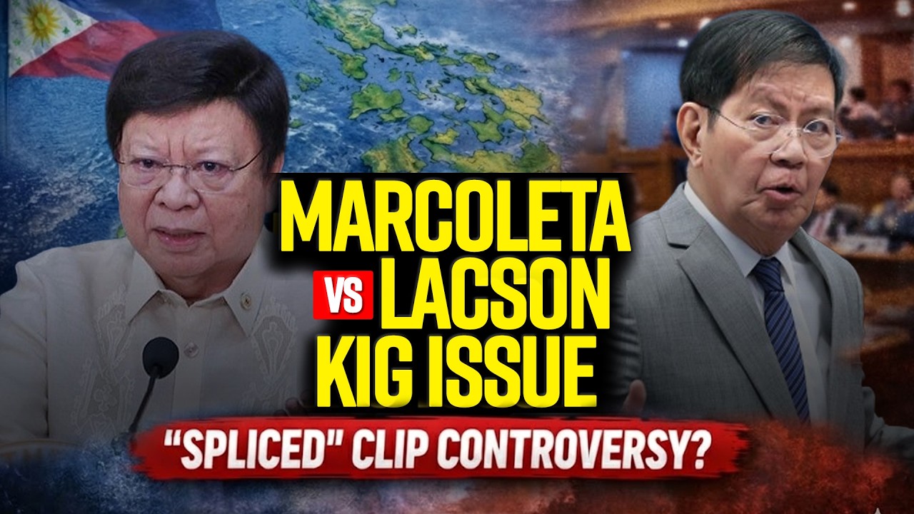 Marcoleta vs Lacson on KIG Issue | Full Unedited Exchange on “Spliced” Clip