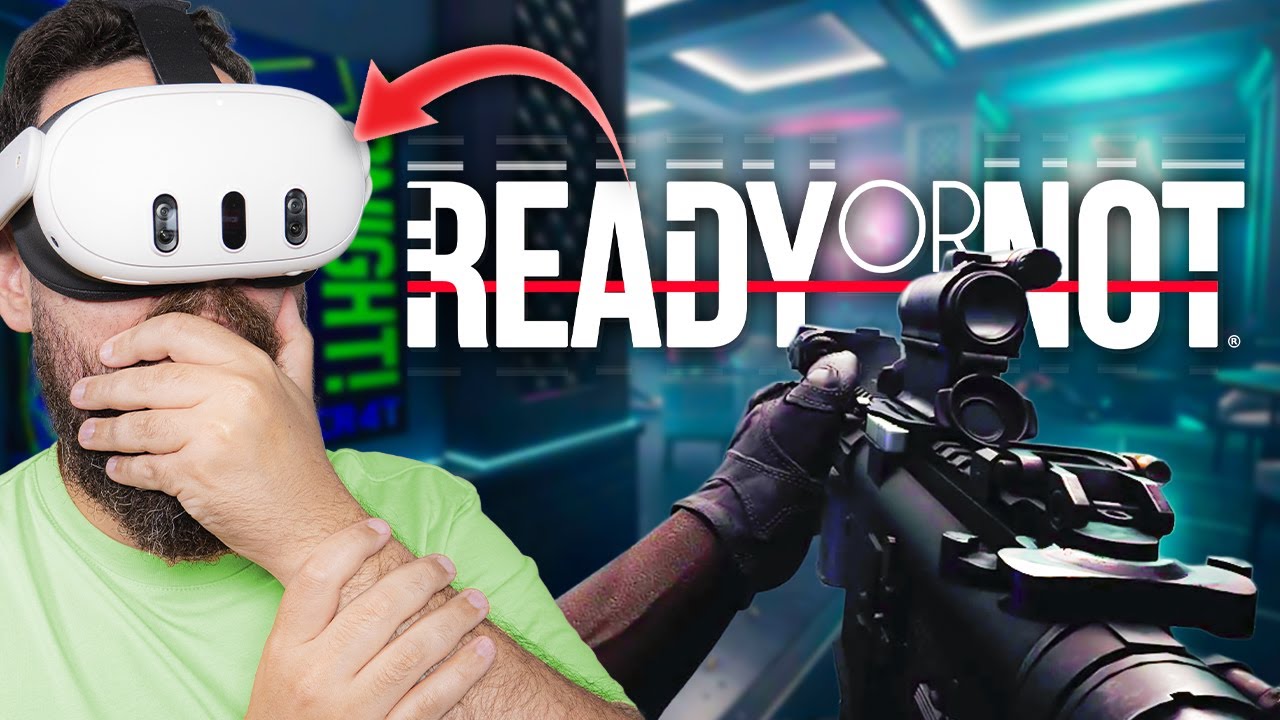 Como JUGAR Ready or Not en VR - TUTORIAL MOD