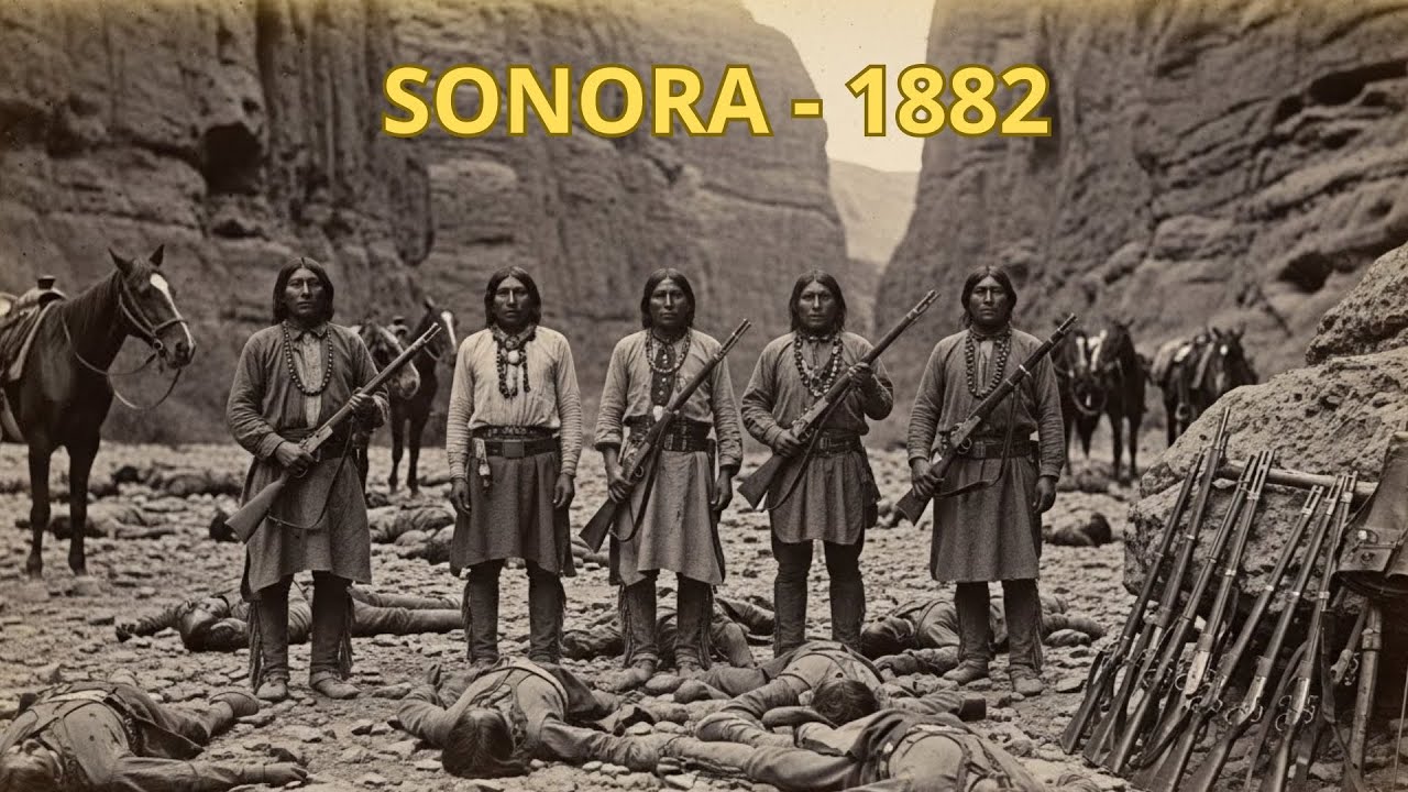 La BATALLA Prohibida, 1882: Clan Yaqui MASACRÓ 28 Apaches por Territorio Sagrado en Sonora