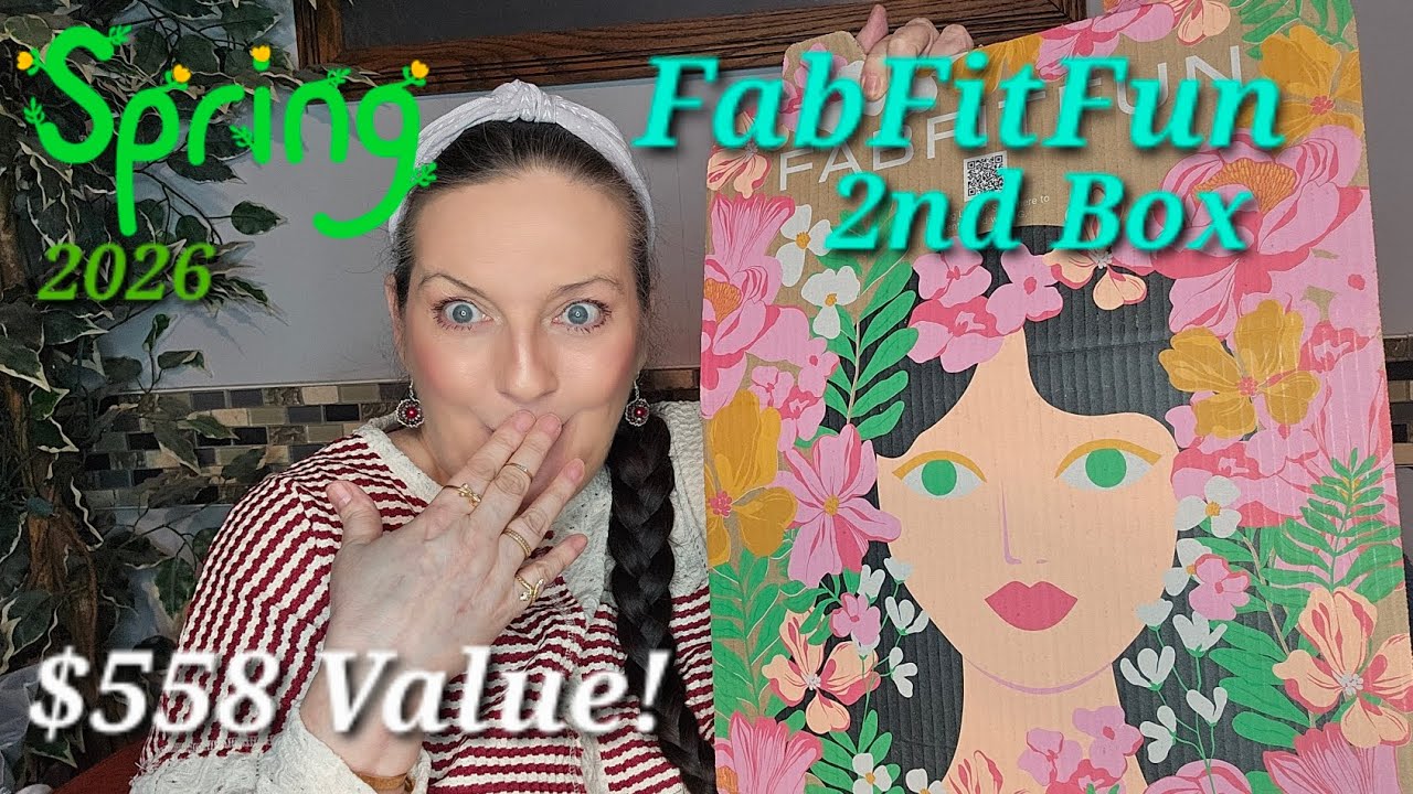 Весенняя коробка FabFitFun 💕 Полностью персонализированная вторая коробка! 💕 Мне она очень нравит...