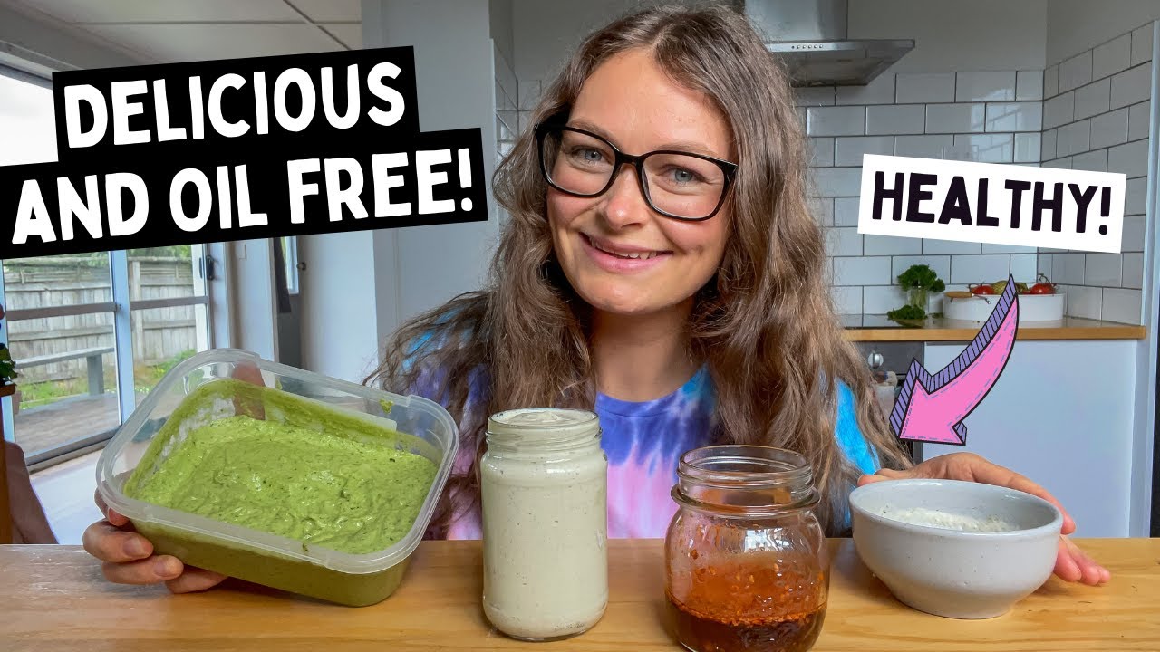 4 DELICIOUS OIL FREE SAUCES//VEGAN & GLUTEN FREE