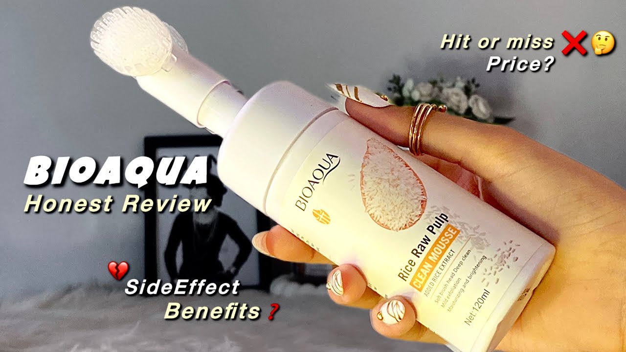 Honest Review: Is Bioaqua Rice Raw Pulp Mousse Really Worth It?