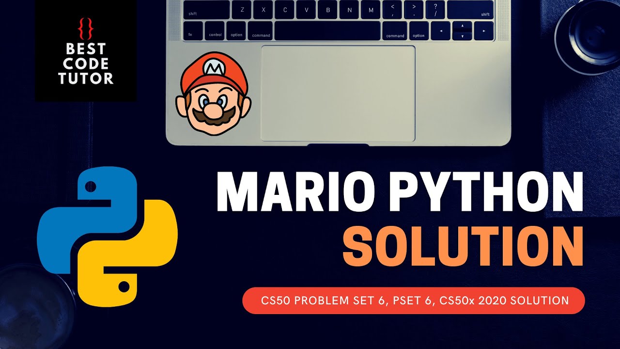 CS50 Mario Python Problem Set 6 (pset6)  Walkthrough (Step by Step)