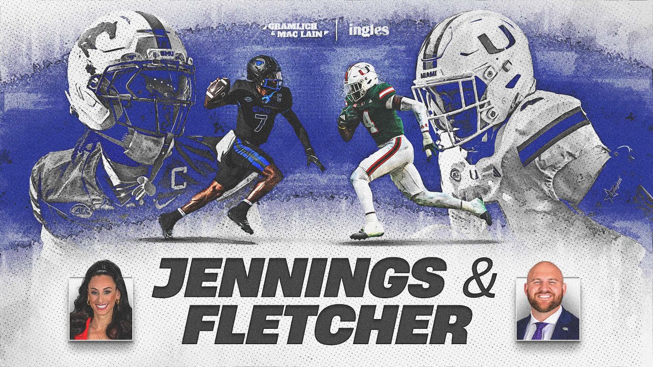 Miami vs SMU Preview w/ SMU QB Kevin Jennings & Miami RB Mark Fletcher! - Gramlich and Mac Lain