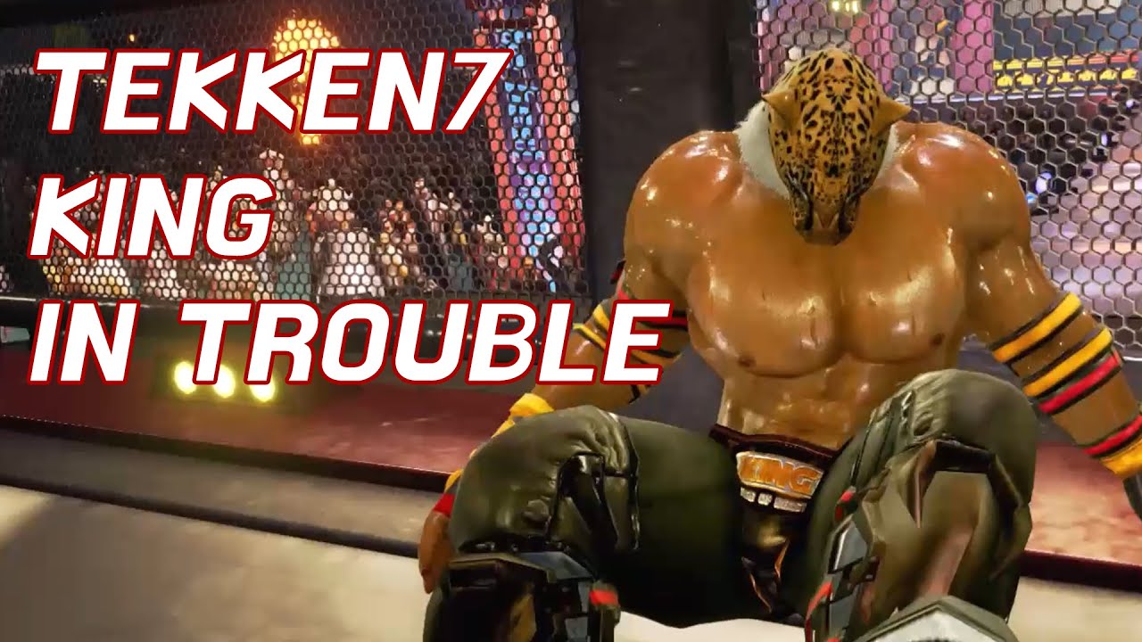 Tekken7 King blackpants Gyakuryona by Kuma (Tekken7 King in trouble, Kemoryona)