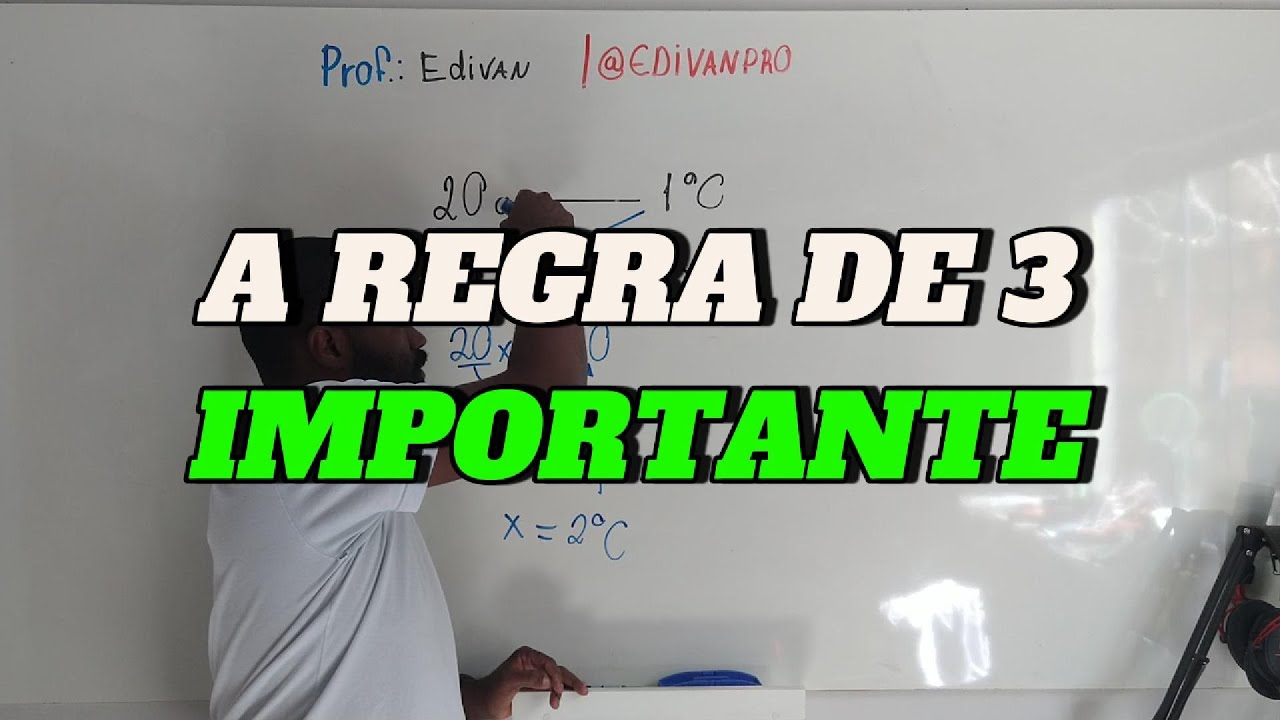 Regra de Três: O Jeito que Você Nunca Mais Esquece | Física do Zero | ENEM | Aula 17