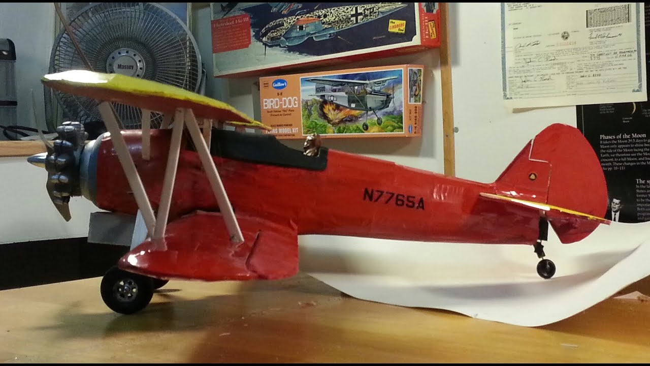 Guillows R/C Stearman Cropduster Build