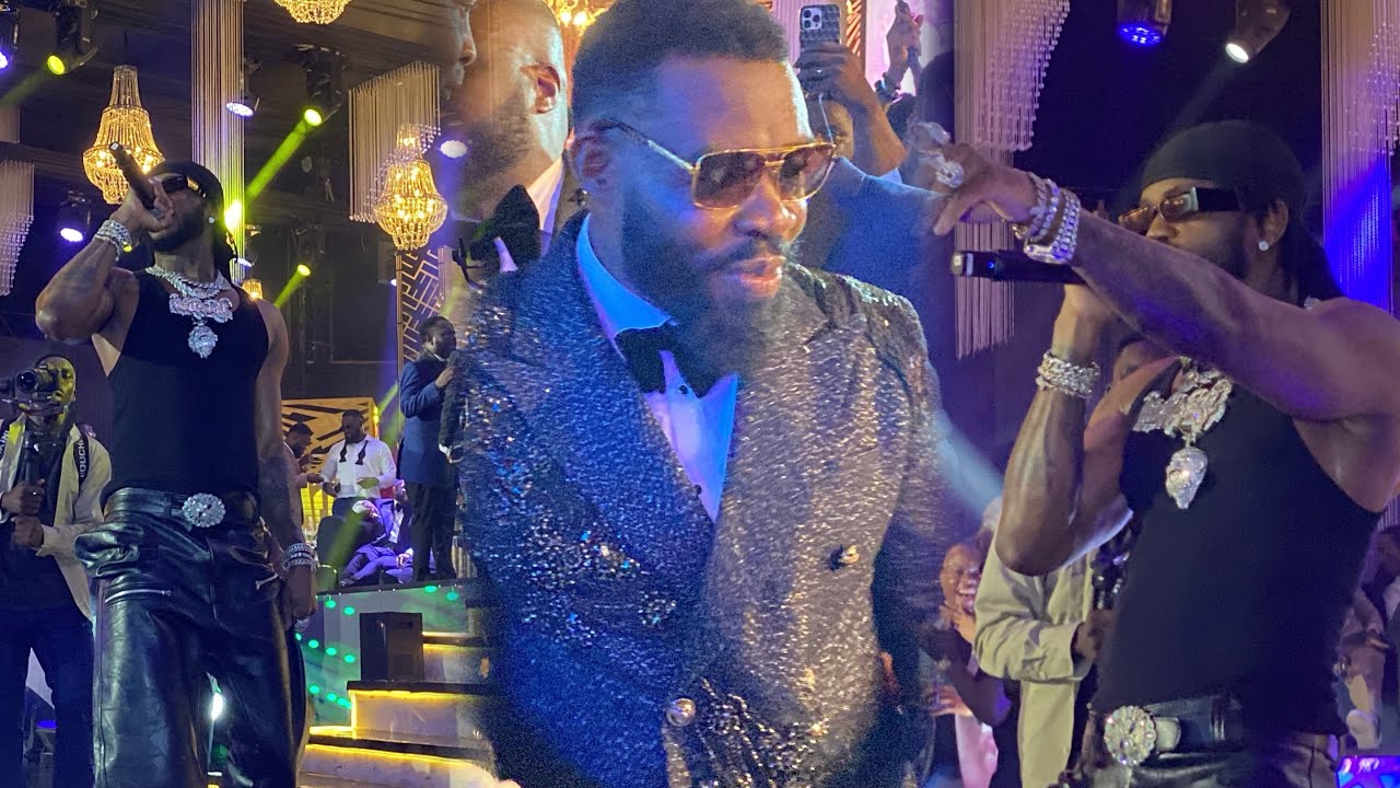 DIAMOND PLATINUMZ Performs at The biggest Birthday Celebration in Africa with Billionaires and Stars
