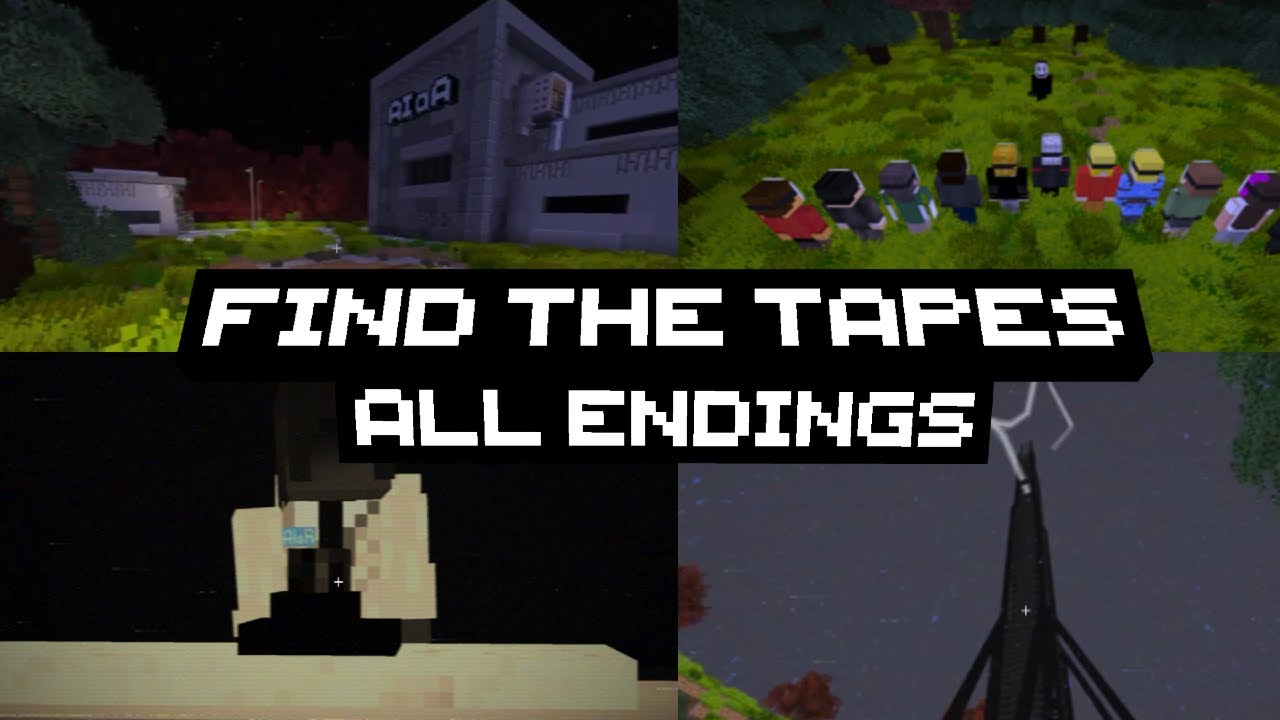 Find the Tapes Minecraft Map - ARG All Endings