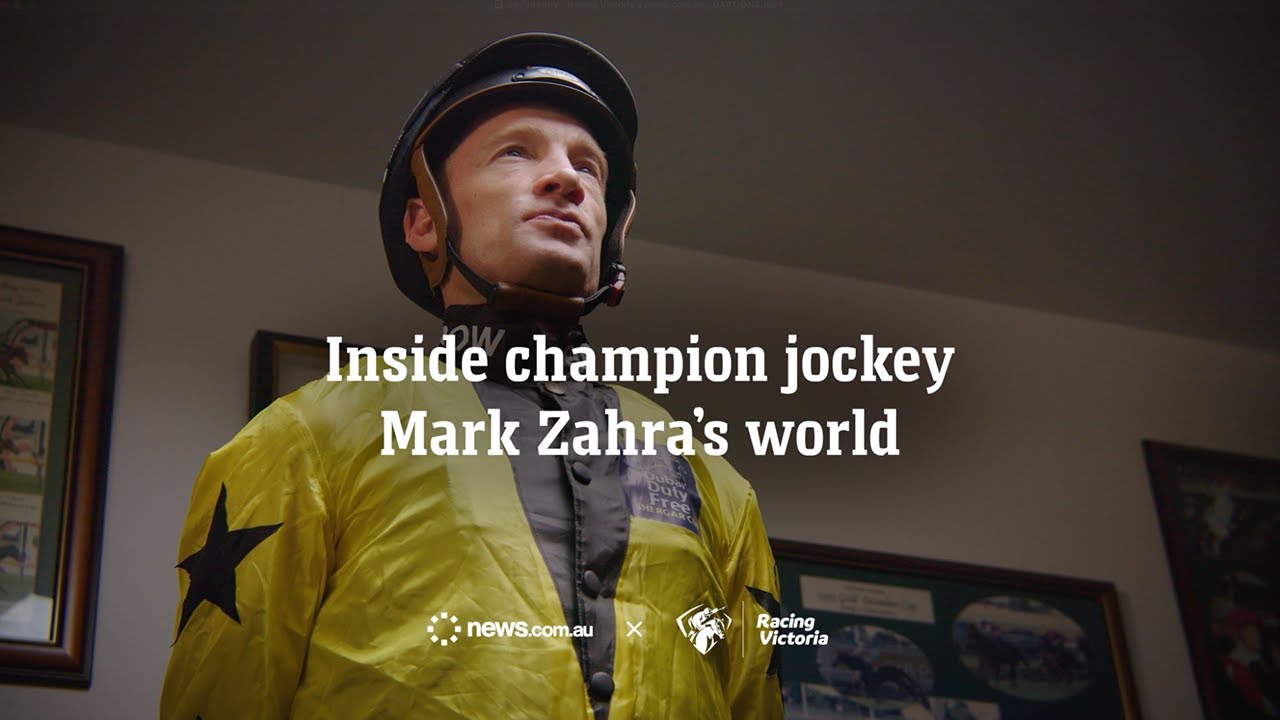 Inside champion jockey Mark Zahra's world | Racing Victoria x news.com.au