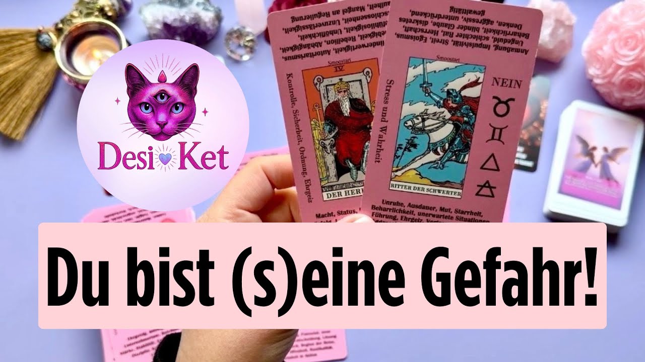 DU bist (s)eine GEFAHR! ⚠️ Wieso er sich (noch) von dir fern hält... ❤️‍🩹