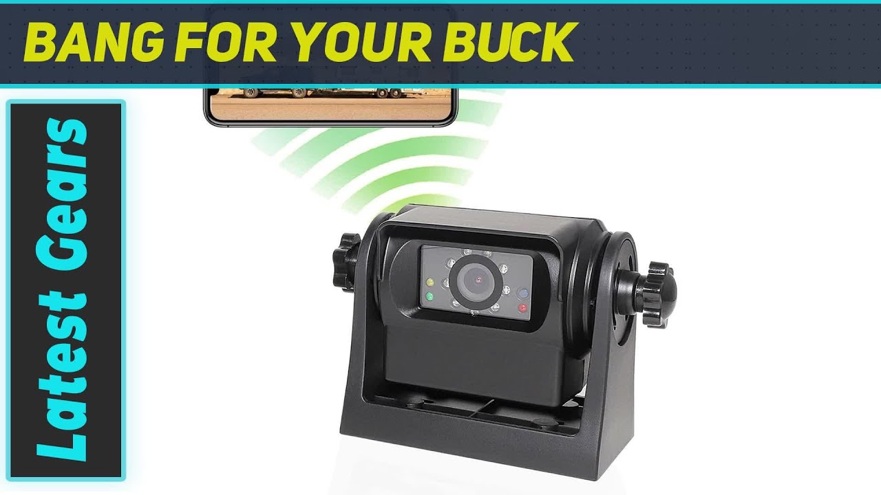 Беспроводная камера заднего вида EWAY WiFi Magnetic Hitch: идеальное решение для беспроблемного и...