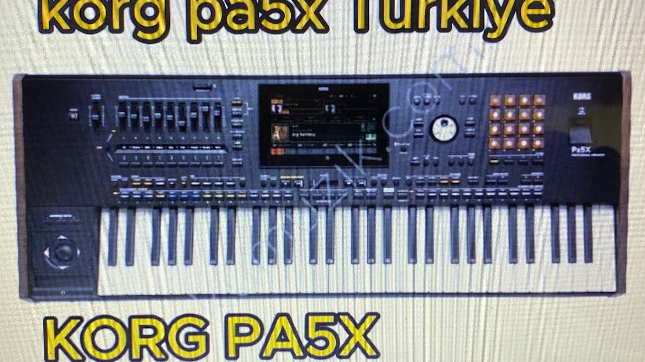 Korg pa5x Ritime pad atama ve kaydetme