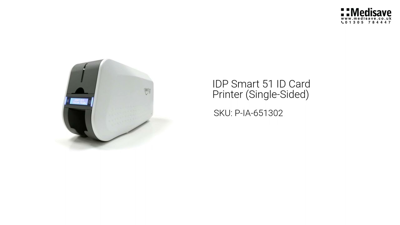 IDP Smart 51 ID Card Printer Single Sided P IA 651302